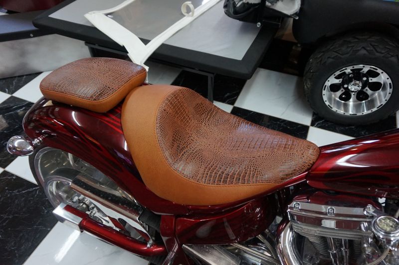 Gator Motorcycle Seat Upholstery by 5 Star in League City