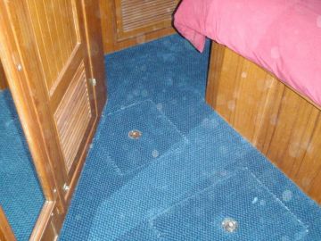 Blue Berber Carpet