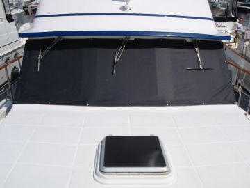 Solar Screen Windshield - A MUST have for all yachts!!