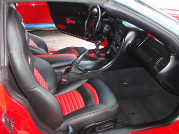 1994 Corvette - Red Ostrich