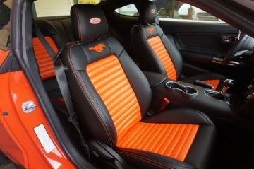 Spicy Orange Mustang GT