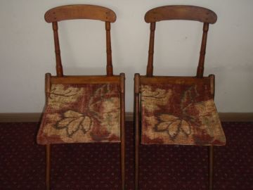 Antique Camp Chairs