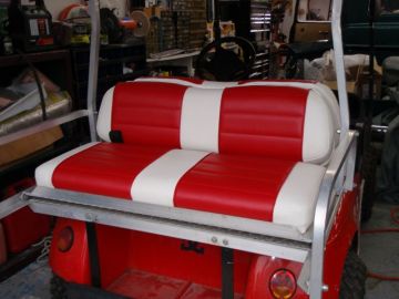 Red & White Cart - Looking Cool !!