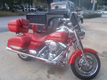 Red Gator Harley Seat & Bags