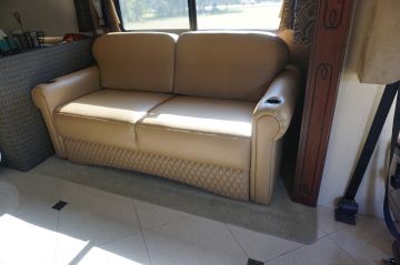 RV Couch & Buckets